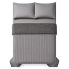 Coberdrom Casal Dupla Face Dots Matelassê com Sherpa Marinho