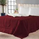 Coberdrom Casal Queen Edredom Soft Sherpa Cobertor Toque Macio Quentinho