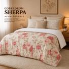 Coberdrom Edredom Sherpa Casal Dupla Face Grosso Macio -