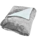 Coberdrom Flannel Nia 220x240 Prata Queen - Conforto e Estilo