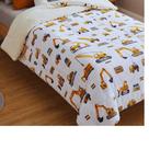 Coberdrom Infantil Solteiro 2,40x1,50m Micropercal 200 Fios com Lã de Carneiro Sherpa Tutti Kids Cor:Rainbow