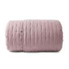 Coberdrom King Dupla Face Dots Matelassê com Sherpa Marinho