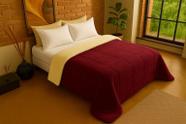 Coberdrom Sherpa Pele De Carneiro Cama Casal Queen Edredom Dupla Face Cobertor Manta Felpuda Liso Coberdrom Sherpa Pele De Carneiro Cama Casal Queen Edredom Dupla Face Cobertor Manta Felpuda Liso