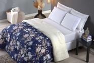 Coberdrom Sherpa/Percal 180 Fios Estampado Queen Gran Moratta 01 Peça - Campestre