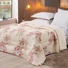 Coberdrom Sherpa-percal 180 Fios Estampado Solteiro Gran Moratta 01 Peça - Caqui Floral Coberdrom Sherpa-percal 180 Fios Estampado Solteiro Gran Moratta 01 Peça - Caqui Floral
