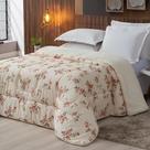 Coberdrom Sherpa-percal 180 Fios Estampado Solteiro Gran Moratta 01 Peça - Floral Salmão Coberdrom Sherpa-percal 180 Fios Estampado Solteiro Gran Moratta 01 Peça - Floral Salmão