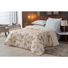Coberdrom Sherpa-percal 180 Fios Estampado Solteiro Gran Moratta 01 Peça - Floral Salmão Coberdrom Sherpa-percal 180 Fios Estampado Solteiro Gran Moratta 01 Peça - Floral Salmão