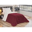 Coberdrom Soft Solteiro Dupla Face Manta Soft E Sherpa