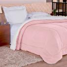 Coberdrom Solteiro Manta Soft E Sherpa Pele De Carneiro Edredom Luxo