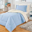 Coberdrom Solteiro Sherpa Azul Valle Enxovais 1 peça