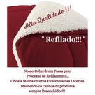 Coberdrom Solteiro Sherpa Pele D Carneiro Dupla Face Edredom