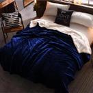 Coberdrom super king decor charmessy azul marinho 300x300cm
