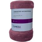 Coberta Manta 150x220 Algodão Antialérgicas Vinho Camesa 180g