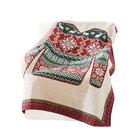 Cobertor acolchoado Benzara 127x152 cm de algodão para Natal