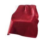 Cobertor acolchoado Benzara 127x152 cm, veludo holandês, vermelho
