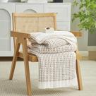 Cobertor Amélie Home Chenille Waffle reversível 130x150cm