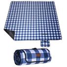 Cobertor ao ar livre HX&OD 200x200cm impermeável dobrável azul
