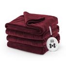 Cobertor aquecido Sunbeam Royal Luxe Cabernet Twin Size