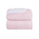 Cobertor Baby Com Sherpa Rosa Poema 100X110cm - Hedrons