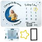 Cobertor Baby Milestone The Modern Child Premium Fleece