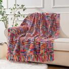 Cobertor BATTILO HOME Multicolor para sofá, cama 50x60