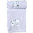 Cobertor Bebê Fluffy 110x90 com Aplique Bordado
