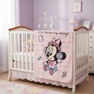 Cobertor Bebê Infantil Enxoval Jolitex Antialérgico Minnie e Mickey 90x110cm Original Licenciado