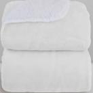 Cobertor Bebe Plush com Sherpa Liso
