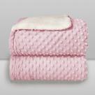 Cobertor Bebe Plush Sherpa Dots