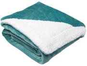 Cobertor Bebê Sherpa Sultan Happy Day Acqua Tiffany