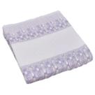 Cobertor Bebê Térmico Para Bordar 100% Algodão 110x90 - Baby TexNew Cor:Lilás