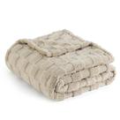 Cobertor Bedsure de Lã Marrom Claro para Sofá - 130x180cm