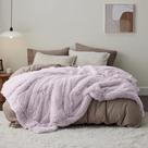 Cobertor Bedsure Felpudo Lavanda Roxo - Tamanho Queen