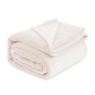 Cobertor Bedsure Fleece Flanela Creme - Tamanho Queen (220x230cm)