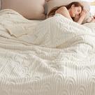 Cobertor Bedsure Fleece Queen Size - Supermacio e Aconchegante - Branco