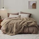 Cobertor Bedsure King 274x229 cm Soft Sherpa Faux Fur