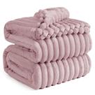 Cobertor Bedsure Rosa de Lã - 274x229cm - Para Sofá