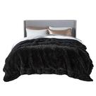 Cobertor Bedsure Soft Black King Size para o inverno 275x230cm