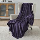 Cobertor Bedsure Twin XL 168x229cm Roxo 300GSM Plush