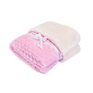 Cobertor Bubble Carinhas Rosa - 90cm x 75cm - 100% Poliéster Cobertor Bubble Carinhas Rosa - 90cm x 75cm - 100% Poliéster