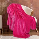 Cobertor Cagulax Fleece Pink 130 x 170 cm para sofá