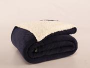Cobertor canada soft com manta sherpa casal queen 1pc