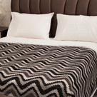 Cobertor Casal Home Design Áustria Geométrica Preto