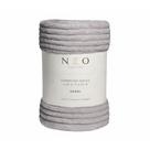 Cobertor Casal Neo Mares 180X220 cm Canelado 300g/m² Cor:Cinza