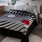 Cobertor Casal Raschel Plus Toque Macio Reggae 1,80m x 2,20m Jolitex Cobertor Casal Raschel Plus Toque Macio Reggae 1,80m x 2,20m Jolitex