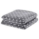 Cobertor Celine Casal Queen Manta Flannel Mantinha Bolinhas - Cinza Cobertor Celine Casal Queen Manta Flannel Mantinha Bolinhas - Cinza