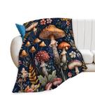 Cobertor Citari Mushroom Fleece para sofá-cama 125x100cm