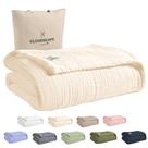 Cobertor CLOUDSCAPE LINEN King Size 100% algodão, 4 camadas de musselina