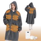 Cobertor com Capuz Aquecido e Vestível Bedsure 56 x 109 cm Sem Fio