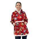 Cobertor Com Mangas Juvenil Harry Potter Hoodie Oversized Original - Zona Criativa